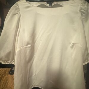 Ann Taylor Cream Blouse